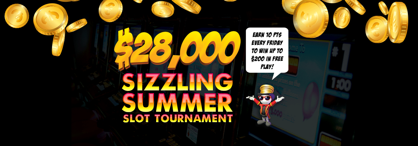 $28,000 Sizzling Summer Slot Tournament