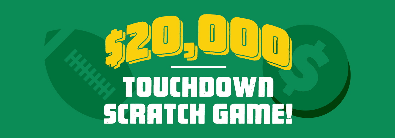 20k Touchdown Scratch Game